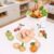 Wooden Play Food Set for Kids Kitchen ,9 Pcs Montessori Preschool Learning Kit, Pretend Cutting Fruits, Sensory Sorting Activities, Storage Shopping Bag, Birthday Gift for Kids 3-6+ Boys and Girls