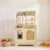 Wooden Play Kitchen for Toddlers, Kids Toy Kitchen Playset with Real Sounds & Accessories, Pretend Play Cooking Set for Girls & Boys