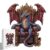 Wooden Puzzle for Adults, Dragon on the Throne Irregular Unique Shape Jigsaw Puzzles, Stress Relief,Home Decor Art Puzzles, Ideal Gift for Puzzle Lovers (M 8.2 * 7.2 INCH 110PCS)