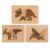 Wooden Puzzle for Toddler 1-3, Montessori Dinosaur Toys for Kids 2 Year Old, Preschool Educational Toy | Learning Animal & Number, 3 Pack Natural Wood Jigsaw Puzzles for Boys Girls Ages 2-4