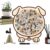 Wooden Puzzles | 135 Piece Cat & Dog Silhouette Learning Board Game