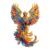 Wooden Puzzles for Adults – Flameborn Wooden Jigsaw Puzzle, Unique Animal Shaped Wood Puzzles Adult, Christmas Birthday Gifts for Friends/Family, Home Decor 11.4 * 7.6in 120pcs