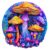 Wooden Puzzles for Adults – Paper Cut Mushroom Wooden Jigsaw Puzzle – Unique Animal Shaped Wood Puzzles Adult – Christmas Birthday Gifts for Adults/Friends/Family – 200pcs 11.4 * 11.1in