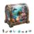 Wooden Puzzles for Adults, Treasure Chest Ocean Wooden Jigsaw Puzzle Unique Shape Animal Wood Puzzles Adult 3D Visual Effect, Birthday Gifts for Puzzle Lovers Family Games (M-11.4 * 11in-190pcs)