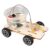 Wooden Salt WatersEngine Car Model Salt Waters Powered Vehicle Set for Creative Students Educational Activity Wooden Car Powered by Waters