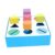 Wooden Shape Color Sorting Toy 9 Holes Box