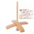 Wooden Spindles Ergonomic Multifunctional Lightweight Wooden Spindle