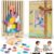 Wooden Stacking Puzzle Toy, Montessori Brain Blocks for Kids, 42Pcs 3D Russian Block Brain Teaser Puzzles & Wooden Puzzles for Toddlers, Educational Family Interactive Board Game, Gift for 3+ (1 Box)