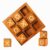 Wooden Tic Tac Toe XO Game Board Coffee Table Decor