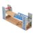 Wooden Toy Train Bridge with Ascending Descending Track