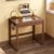 Wooden Writing Desk with Concealed Wiring Box ＆ Drawers, Computer Desk(31.5in)