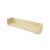Wood Pegboard Accessories, Solid Wood Shelves and Hooks for Wall Organization, Natural Brown Finish (1 PC)