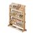 Wood Shoe Organizer, 4-Tier Shoe Rack for Small Spaces, Freestanding Storage Shelf for Entryways, Living Rooms, Bedrooms, Efficient Wooden Design