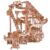 Wood Trick Spiral Wooden Marble Run 3D Wooden Puzzles for Adults to Build