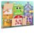 WoodTrove Wooden Activity Board, Wooden Latches Busy Board, Montessori Busy Board, Fine Motor Skills, Educational Preschool Learning Toy for Toddlers 3+