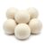 Wool Dryer Balls XL 6 Pack, 100% New Zealand Wool, Reduces Drying Time & Softens Clothes Naturally, Reusable Fabric Softener Alternative, Hypoallergenic
