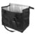 WOONEKY Insulated Reusable Grocery Tote Bag with Zipper for Trips