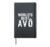 World’s Best Avô Grandpa Avô Grandfather Hardcover Journal, Black