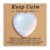 Worry Stone Gift for Women, Opalite Thumb Stone with Encouraging Message Card, Anxiety Relief and Emotional Support Keepsake for Friend, Daughter, Sister or Coworker