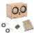 WOSVMN Craft Kit Speaker Circuits – Speaker Electronic Engineering Toys,Build Speaker Kit,DIY Bluetooth Speaker Kit Build Personalized Wood Case Speaker Set,Learning STEM Gifts Science for Teens