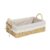 Woven Storage Basket Handmade Paper Rope Basket Storage Bin Woven Organiser Box