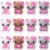 WOZADU 12 PCS 3D Cat Shaped Silicone Focal Beads for Pens, Silicone Beads Bulk for Keychain Bracelet Necklace Making, Handmade Crafts Supplies