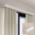 WQPMRMG Wall-Mounted Curtain Valance Kit Aluminum Window Cornice Cover No Tracks Required White Cassette Curtain Decor Perfect for Living Room & Bedroom (4m/13.1ft)