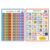 WRITWAA Alphabet Number Poster for Kids 2pcs, Abc Chart Learning Tool