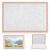 WRITWAA Jigsaw with Frame and Storage Board, Foldable Non-Slip Puzzle Play Surface Made of Polyester Fiber for Tabletop Storage and Craft Projects