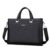 WSNHFUD Briefcase File Package Men’s Leather Document Bag Handbag Meeting Business Steady Atmosphere
