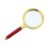 WSNHFUD Magnifying Glass with Antique Wood Handle,5X Handheld Magnifier for Reading, Coins, for Kids and Old