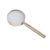 WSNHFUD Metal Handheld Magnifier,10X Reading Lens for Book Classroom Science, Hobby Observation, Great for Seniors and Kids