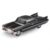 WSTER WS-730 Rocket Tailfin Car Bluetooth Speaker, Retro Coupe Replica with Display, TWS Pairing, FM Radio, USB/TF, Mic, Remote Selfie Control, LED Lights, Gift for Men Boys and Car Lovers (Black)