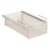 Wswqop Drawer Storage Basket Hanging Pullout Slide Out Organizer Metal Wire Mesh Under Shelf Basket Clamp Rack for Easy Access Suitable for Desk, White