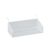 Wswqop Hanging Storage Basket with Bedside Shelf Multipurpose Organizer Metal Mesh Hook for Bed Frame Partition Suitable for Bedroom Office Dorm, Small White