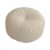 Wswqop Sofa Cushion Chair Pillow Floor Cushion Floor Pillow with Sturdy PU Leather Exterior and Particle Filling Suitable for Home Living Room, Light Grey