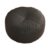 Wswqop Sofa Cushion Chair Pillow Floor Cushion Floor Pillow with Sturdy PU Leather Exterior and Particle Filling Suitable for Home Living Room, Black