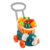Wsymxuo Play Shopping Cart with Food Role-Playing Elephant Push Cart Screen for Kids, Playroom, Indoor