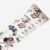 WT Pre-Cut Violet Veil Wide Washi Tape, Single Roll, Soft Lilac Florals & Misty Backgrounds with Script, Decorative Japanese Paper for Journaling, Scrapbooking, Planner, DIY Crafts, 65mm x 5m
