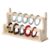 Wultek 2 Layer Wooden Bracelet Holder Bracelet Display Stand Jewelry