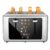 WUNLY Smart Digital 4-Slice Touchscreen Toaster, Wide Slots & Dual Control