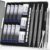 WUO 0.7mm Mechanical Pencil Set, 3 Pack Grey Metal Drafting Pencils