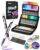 WUO 72 Pack Acrylic Paint Markers with Automatic Liquid Ink Control System