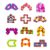 WUQR 12PCS Wacky Tracks Fidget Toys, 11 inch Sensory Snake Chains for Autism ADHD Stress Relief, Travel Train Plane Activities, Easter Gifts Party Favors Classroom Prizes (12 Colors)