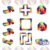 WUQR Iridescence 12PCS Wacky Tracks Fidget Toys Snap & Click Sensory Snake for Kids & Adults, ADHD Autism Stress Relief, Classroom Prizes, Party Favors