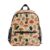 Wusikd Forest Mushrooms and Berries Backpack for Kids Girls Boys Bookbag Daypack Chest Strap School Bags for School Student M