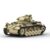 WWII German Panzer II Ausf.C Light Tank Building Block Set, 510 PCS 1/35 Scale Military Armored Vehicle Model Kit, WW2 German Tank Brick Toy for History Collectors