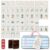 WWSOGQH Mahjong Set 4 Layer American Mahjong Tiles with Bag Premium Acrylic Tortoise Shell Mah Jongg Mini 2026 Game Cards Sets with Dice for Travel Christmas Halloween