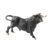 Wxqbjtam Farm Animals Figure Realistic Party Favor Spanish Bullfighting Model for Birthday Gift, Black