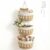 Wycoroy Hanging Basket, Over Door Organizer, 3 -Tier Wall Basket with Hooks